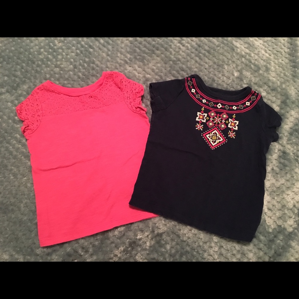 Toddler girl's T's