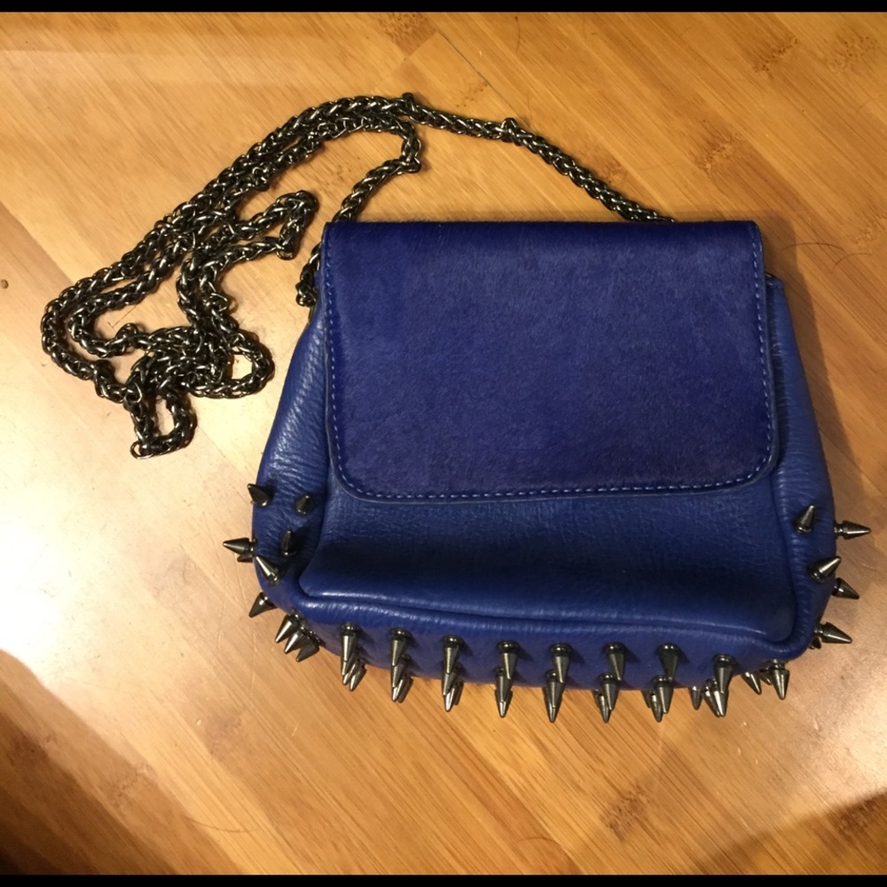 Blue Spike cross body