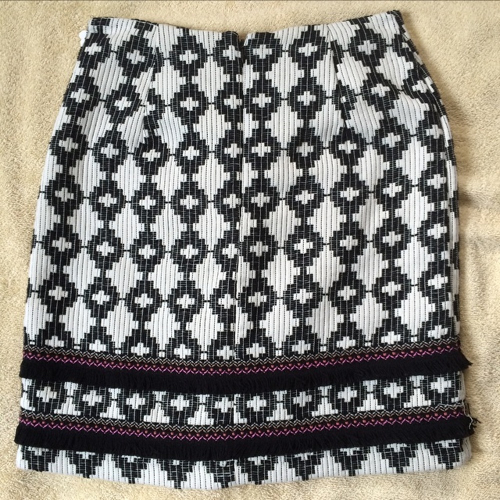 BOGO Sale Patterned Fringe Skirt - Picture 3 of 5