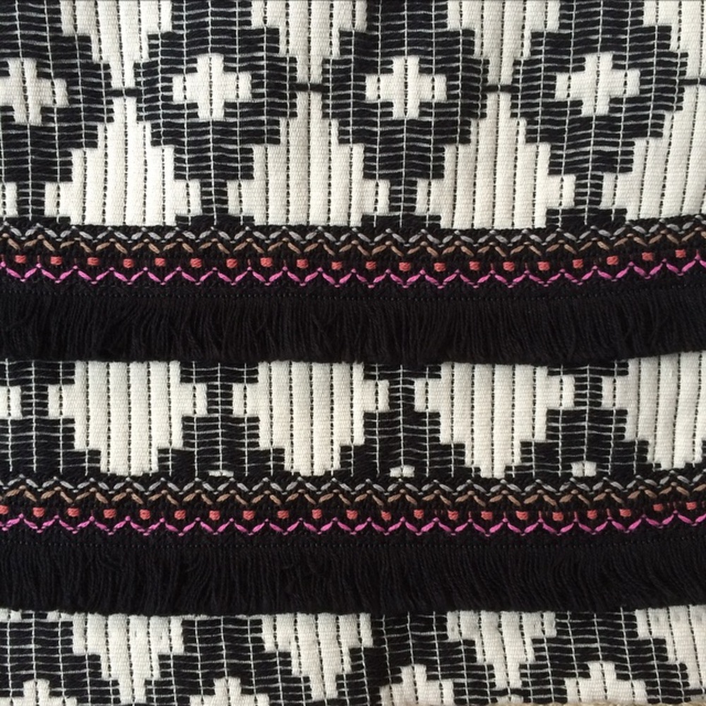 BOGO Sale Patterned Fringe Skirt - Picture 4 of 5