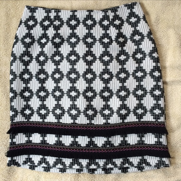 BOGO Sale Patterned Fringe Skirt - Picture 5 of 5