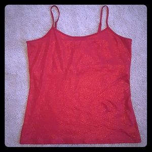 Sparkling White House Black Market Tank Top