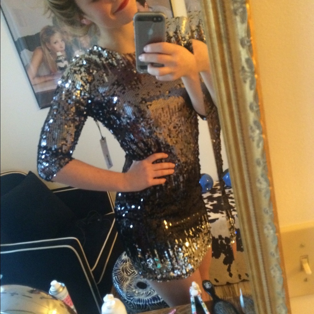 BB Dakota sequin mini dress