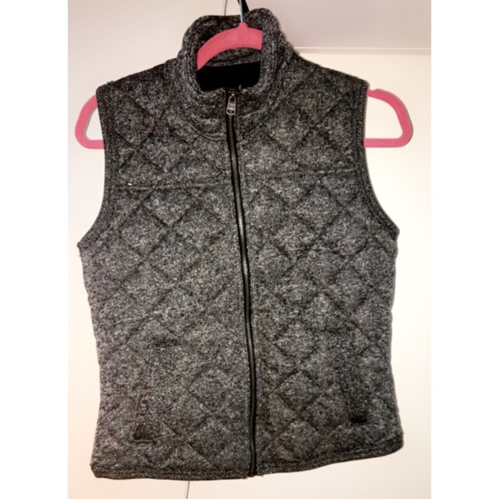 Abercrombie Grey Vest