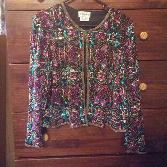 Vintage sequin jacket