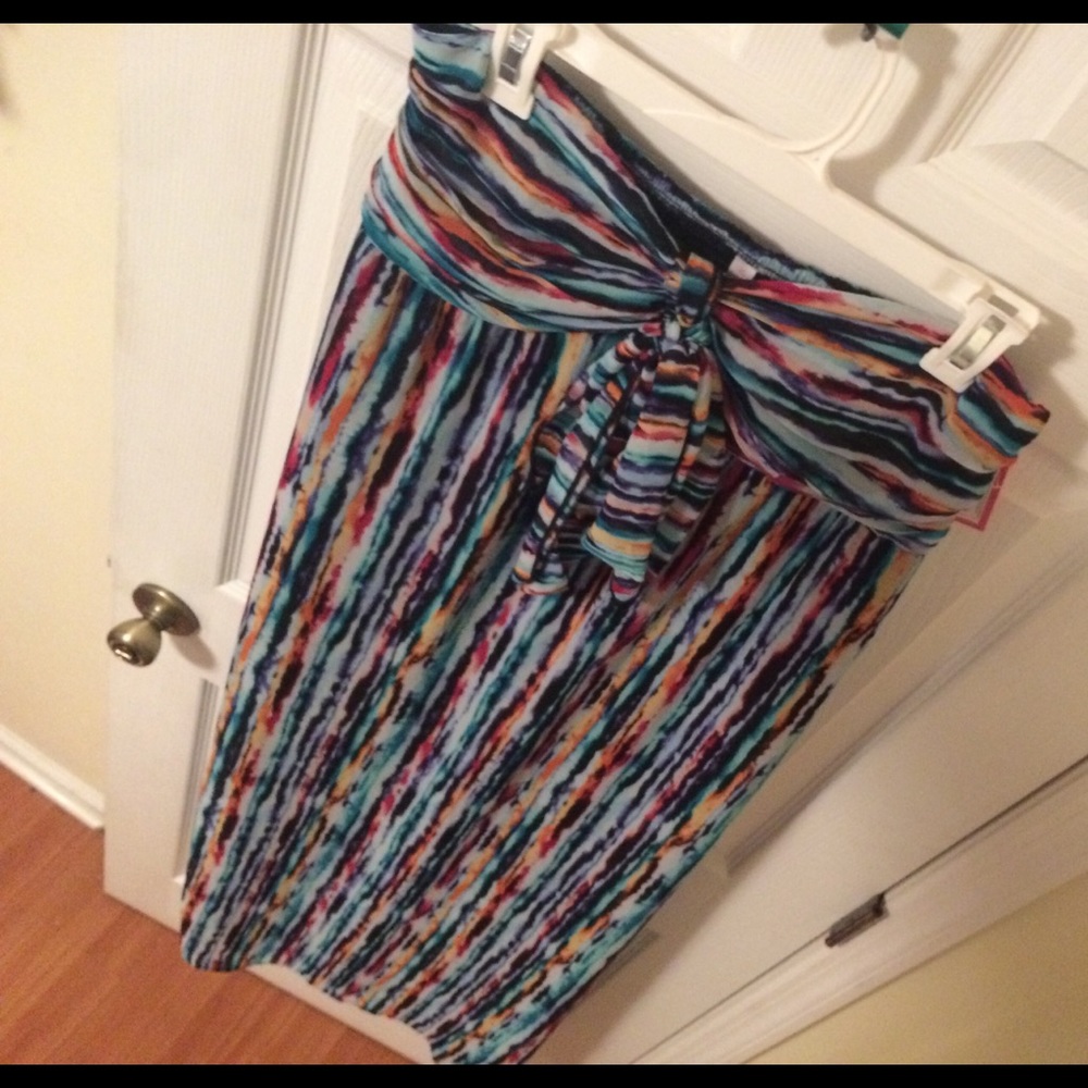 Xhileration Stripe Maxi