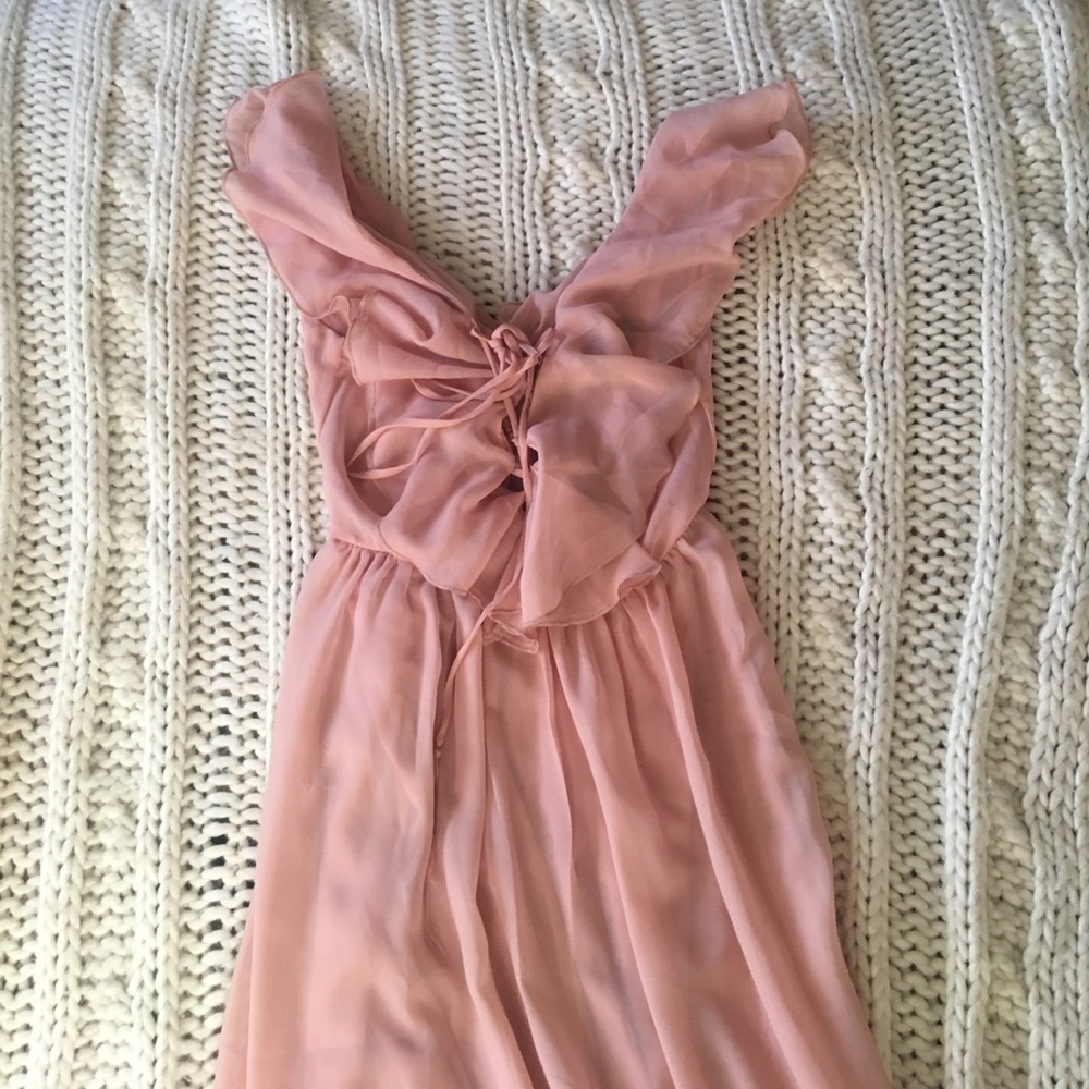 Small Pink Maxi Dress