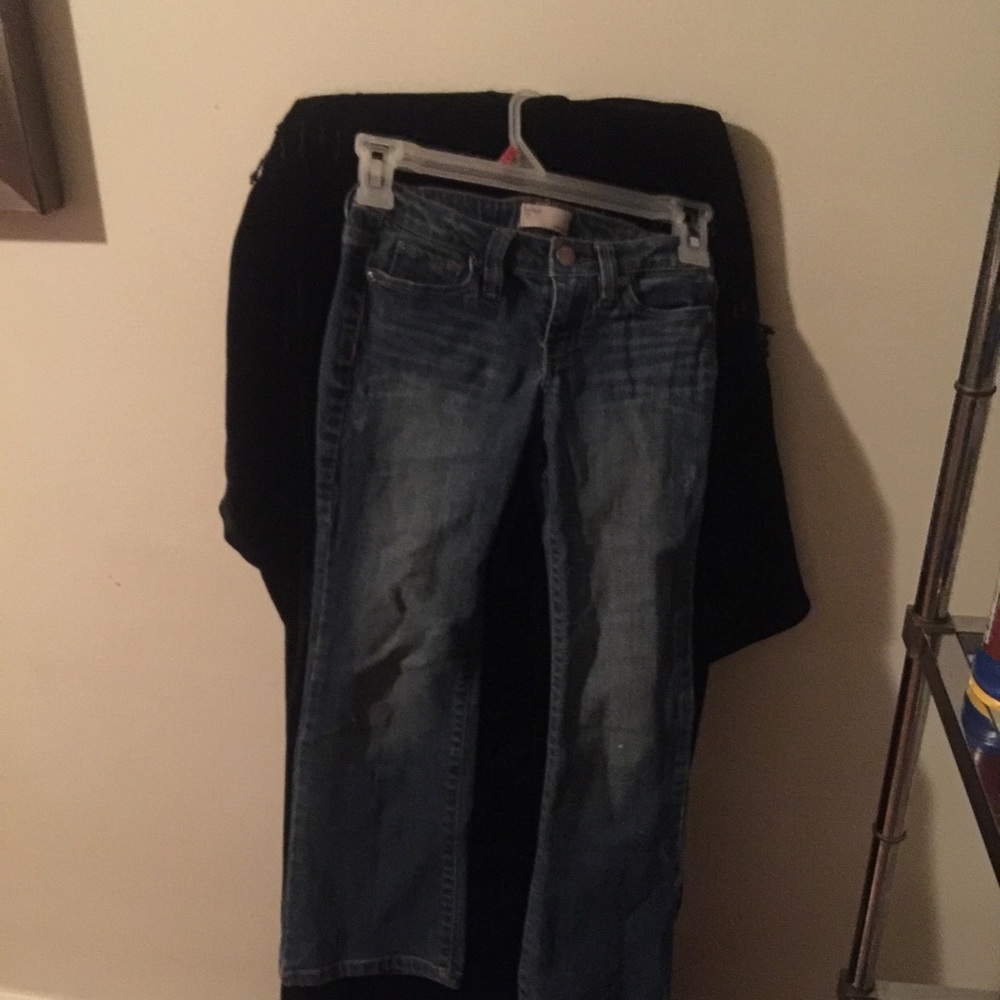 Girls blue jeans