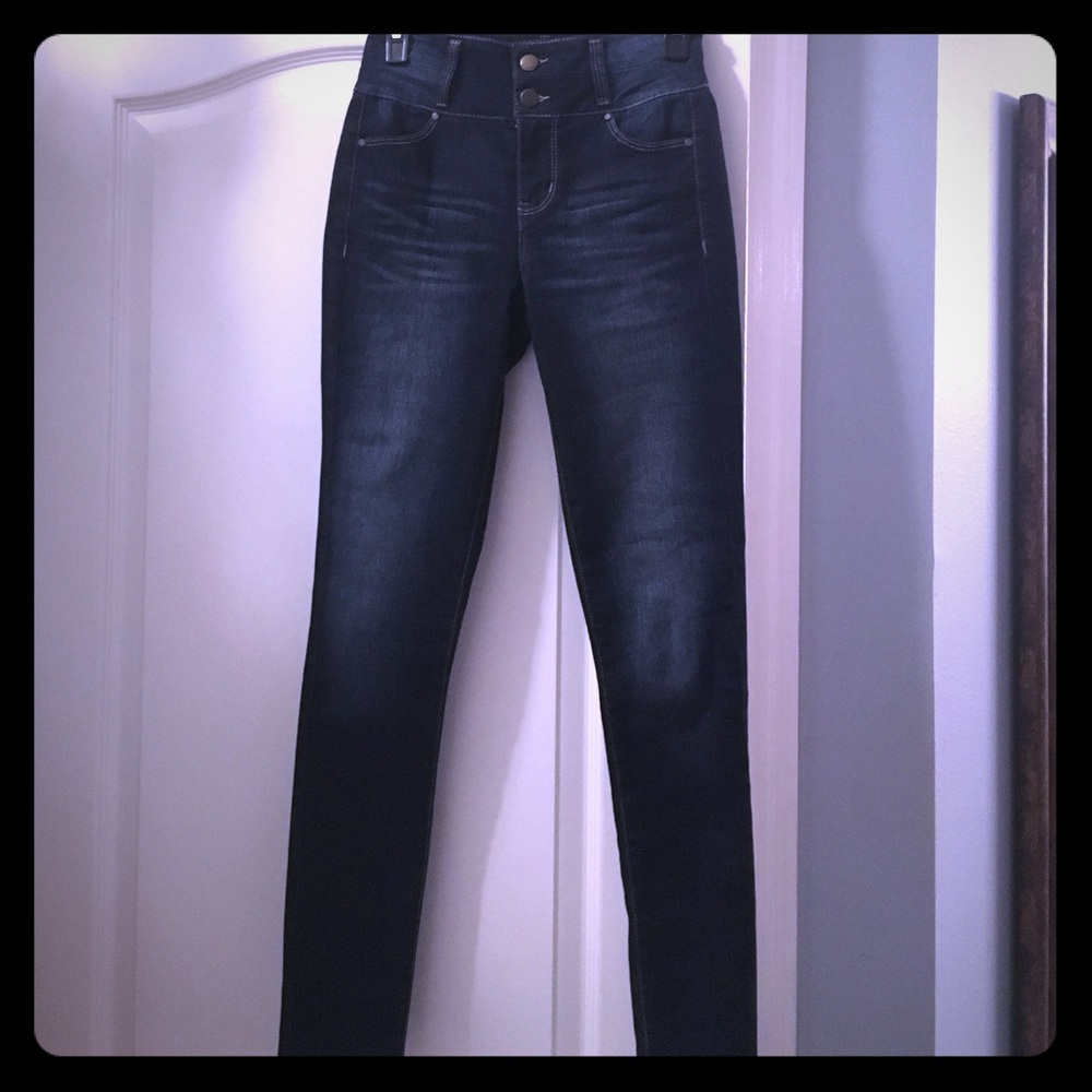 1 day old dark denim jeans 👖