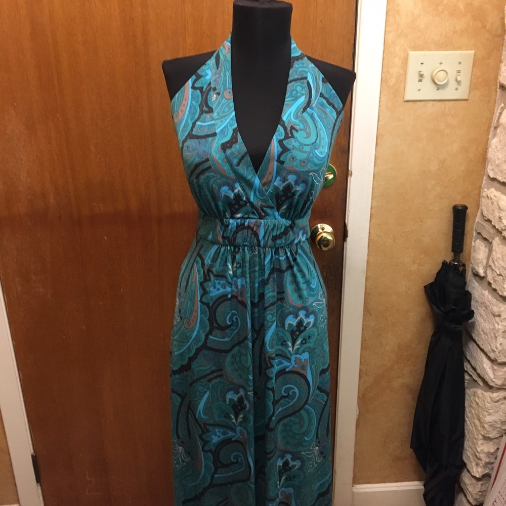 Jessica Simpson halter dress