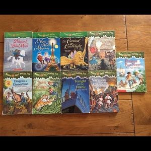 Magic Tree House, 9 books, by Mary Pope Osborne