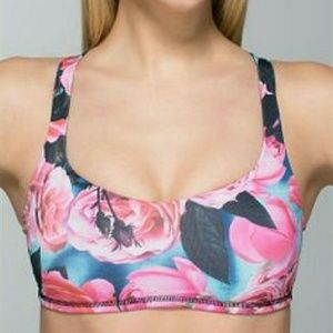 Lululemon secret garden free to be sports bra