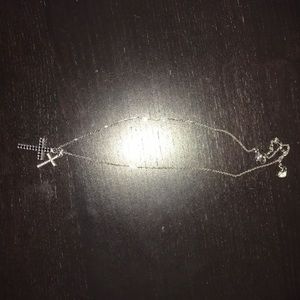Swarovski cross necklace