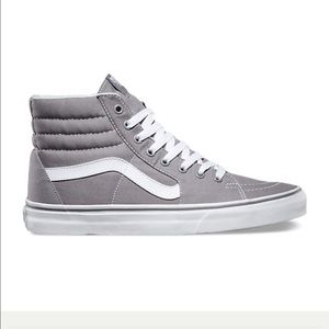 Gray womens vans size 8.5