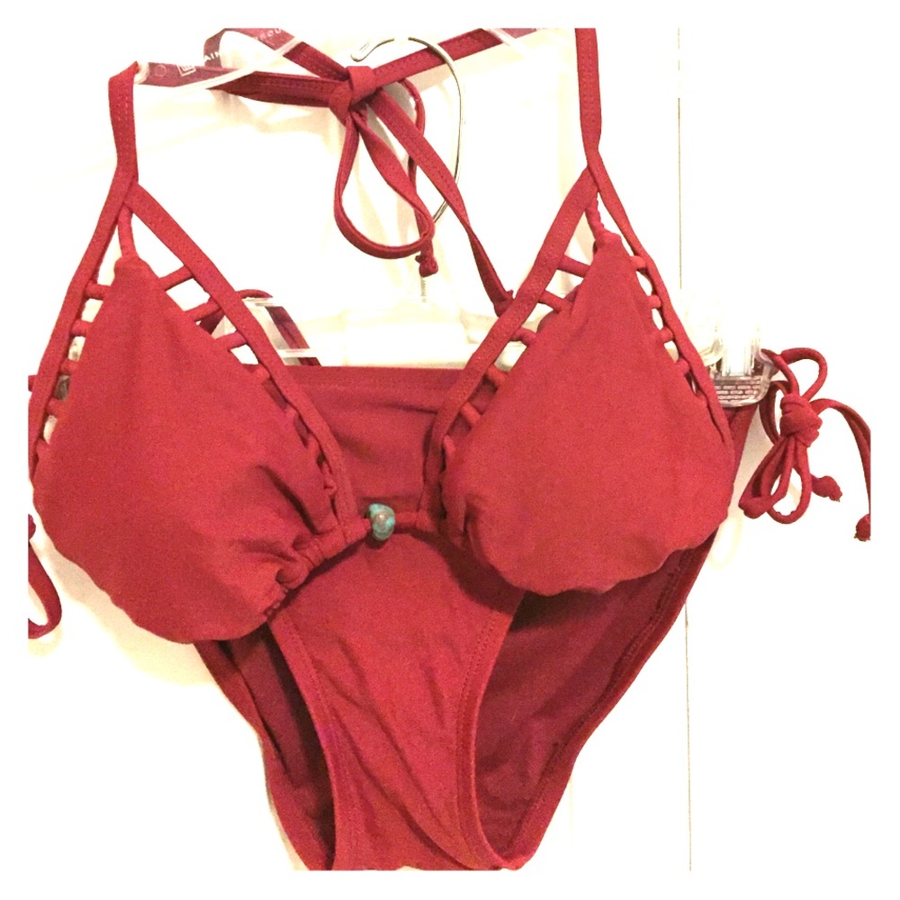 Bikini burgundy