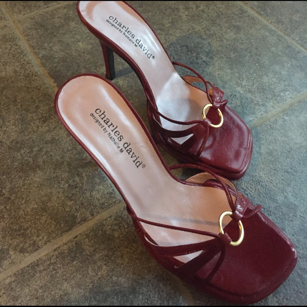 Charles David Red heels