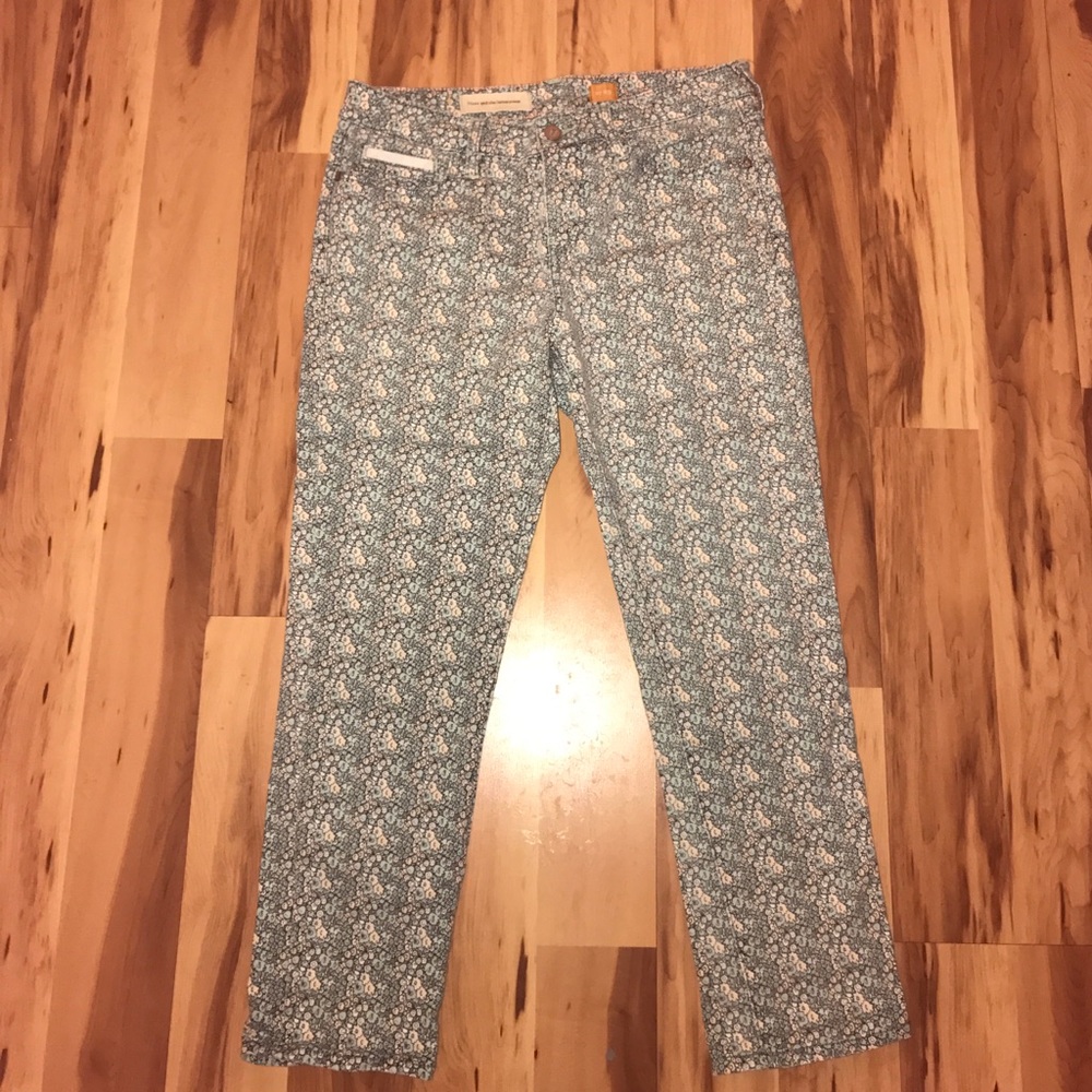Pilcro and the Letterpress Cropped Pants