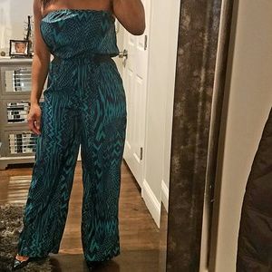 Aztec Print Jumpsuit