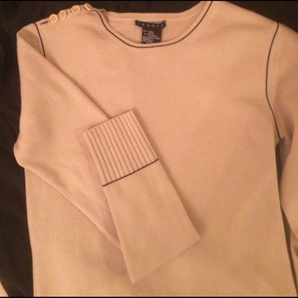 Wool-  Theory fitted sweater