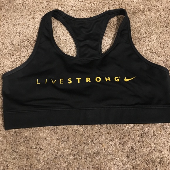 Nike Other - Women's black livestrong sports bra