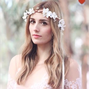 Boho Girly Flower Headpiece Flower Crown