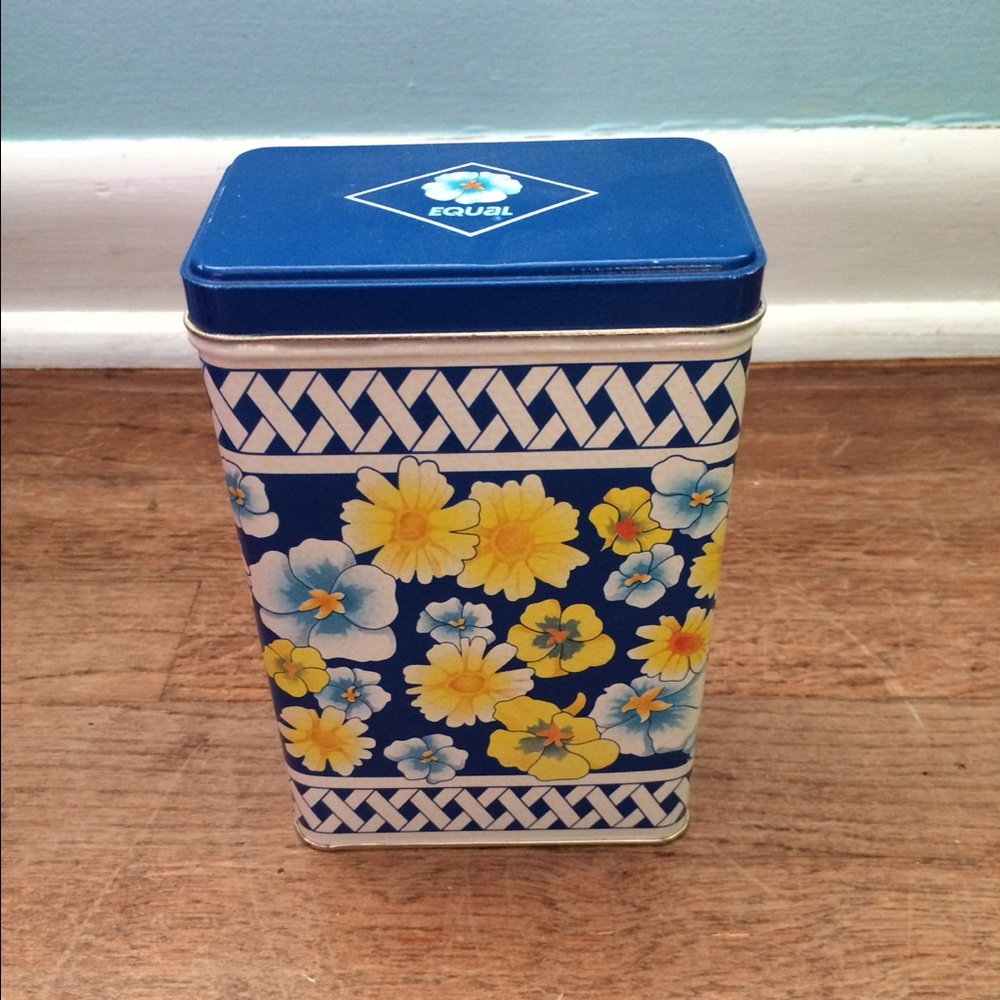 Vintage Equal Collectible Tin