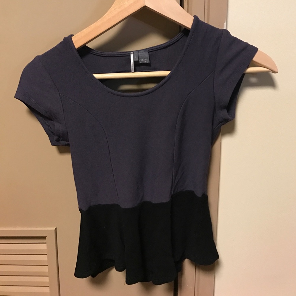 Fit and flair top