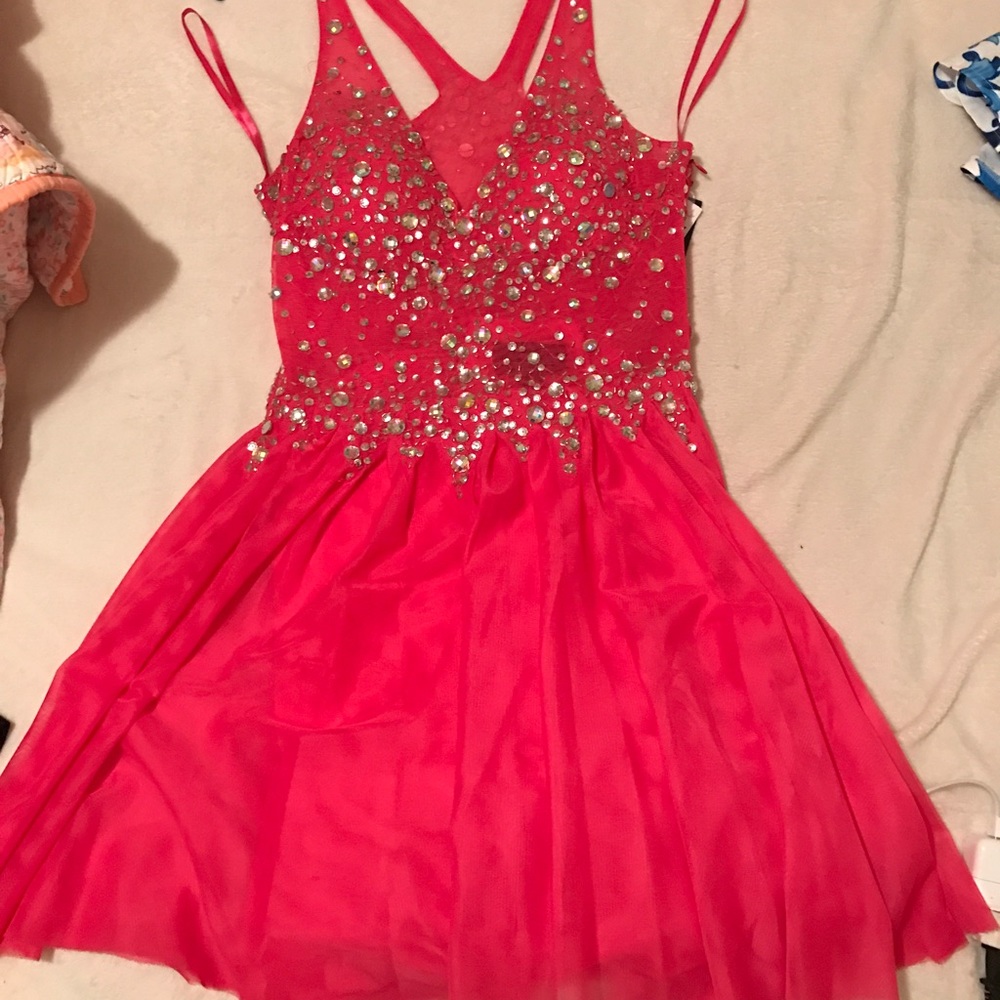 Pink homecoming dress
