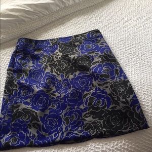 Floral print skirt