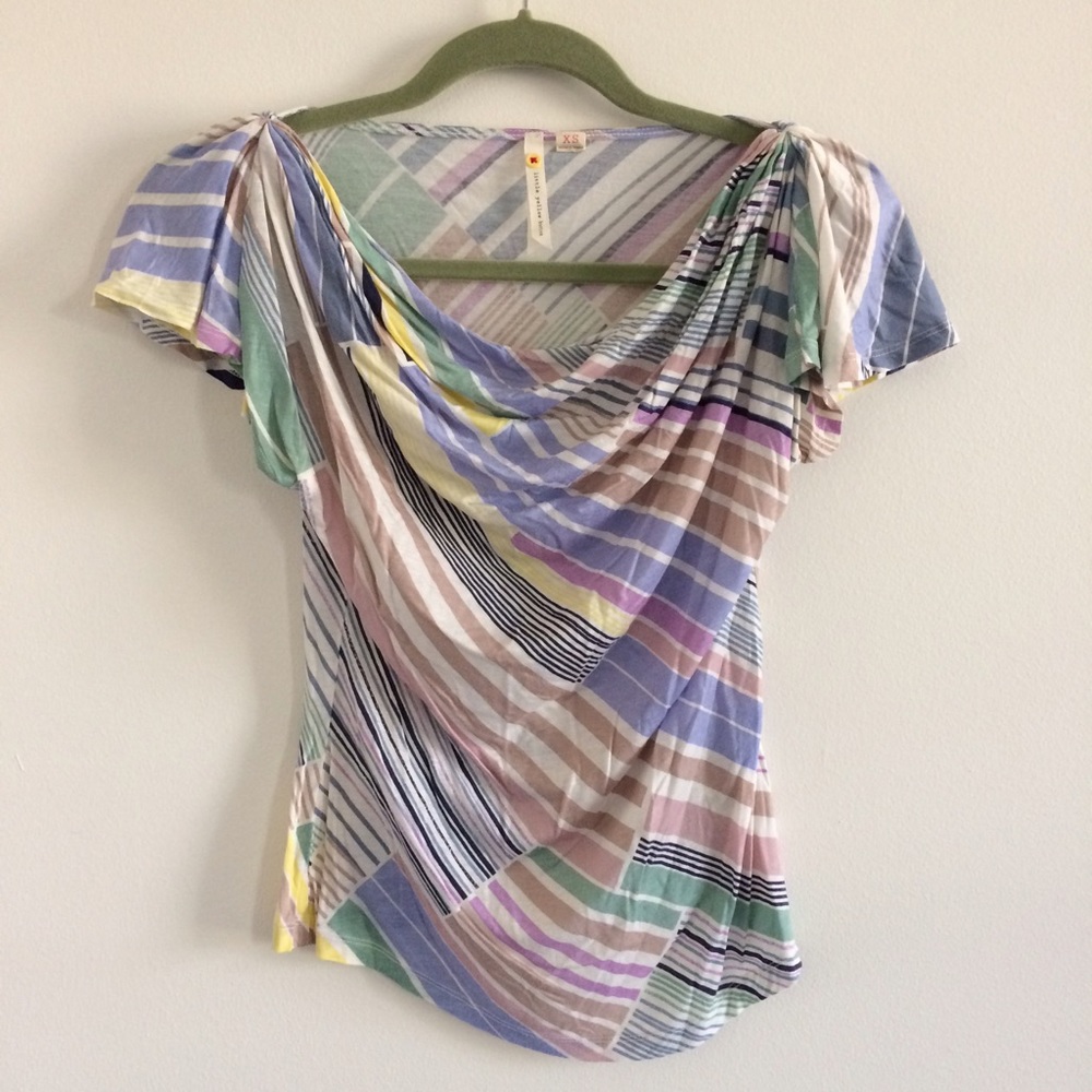 Anthropologie Striped Top