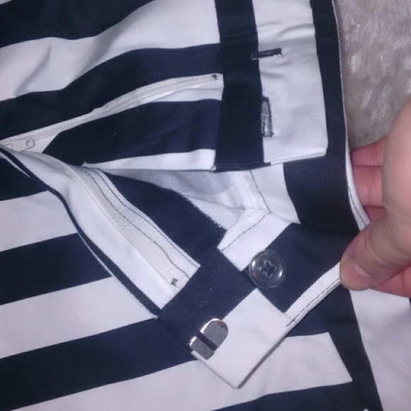 NWT Beetlejuic Pinstripe Skinny Trouser Ankle Pant - Picture 4 of 6