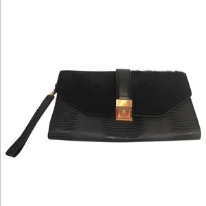 BCBGMAXAZARIA Black Clutch