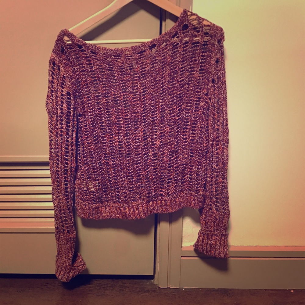 Free people crochet top