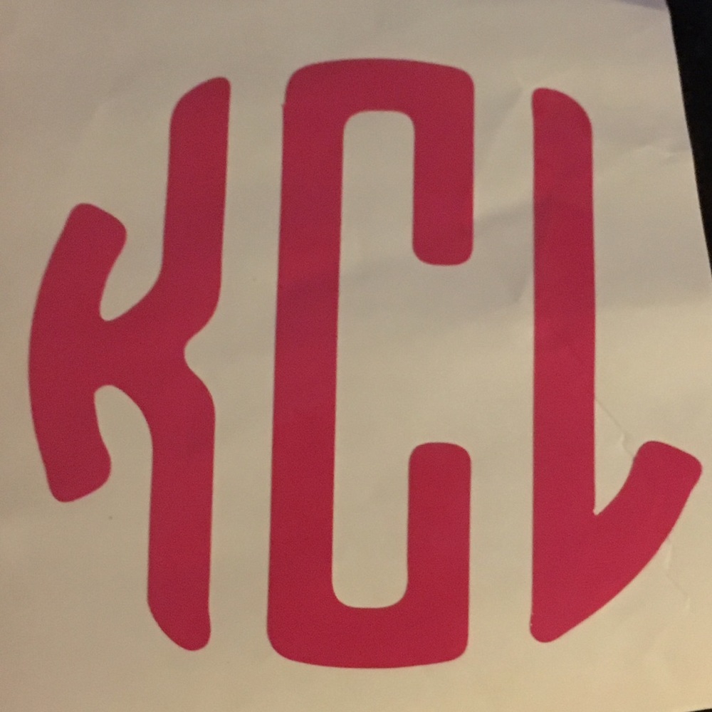 3" vinyl decal