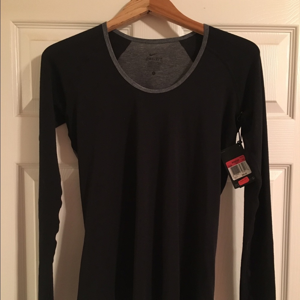 NWT size L Nike Dri-fit long sleeve women's shirt