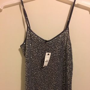 Sequined camisole