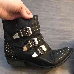Studded Booties