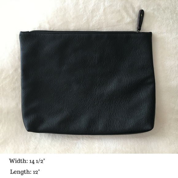 ‼️SOLD‼️Free People - Vegan Leather Clutch - Picture 2 of 4