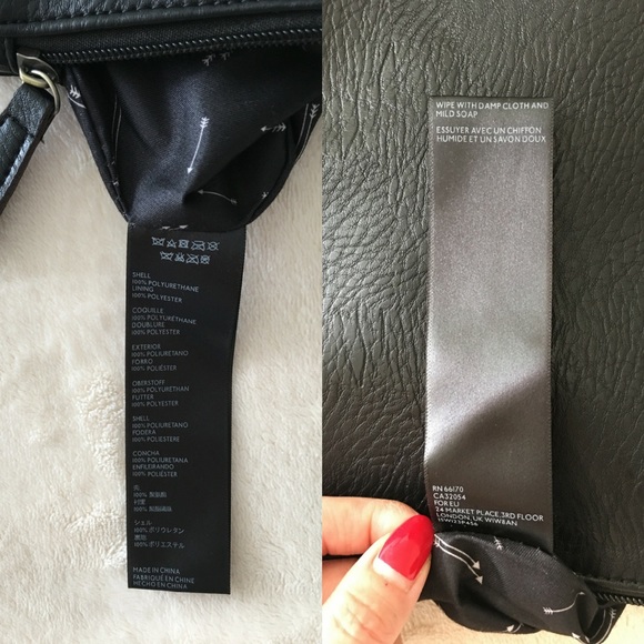 ‼️SOLD‼️Free People - Vegan Leather Clutch - Picture 4 of 4