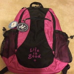 Life is good backpack