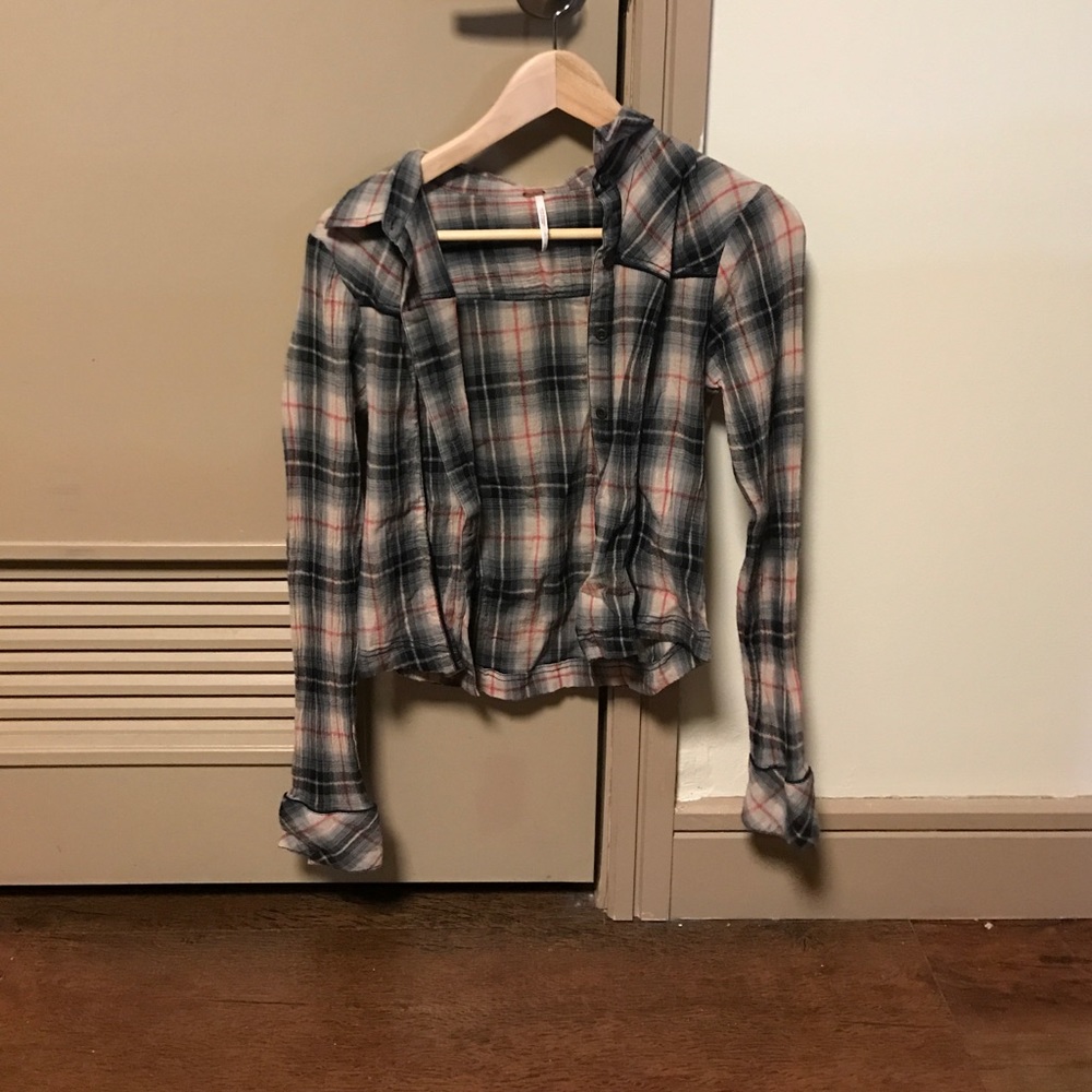Plaid top