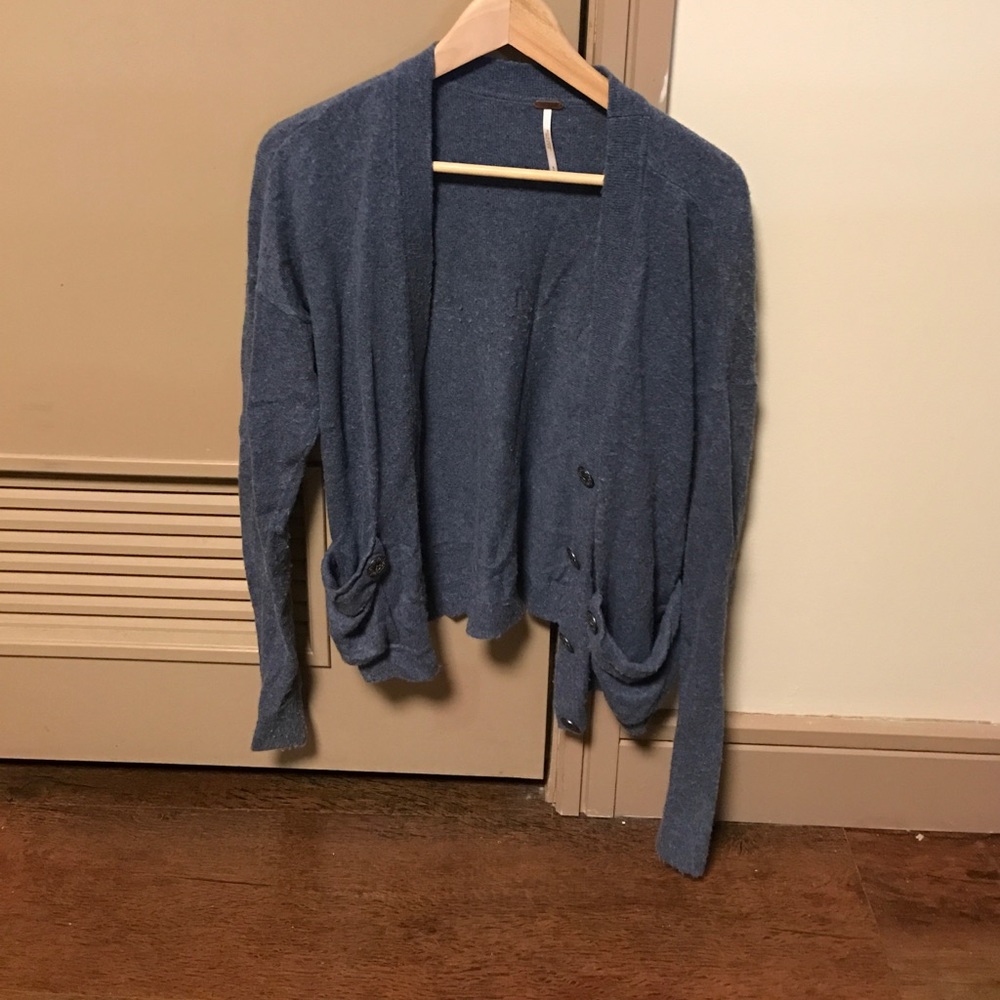 Free people cashmere cardigan
