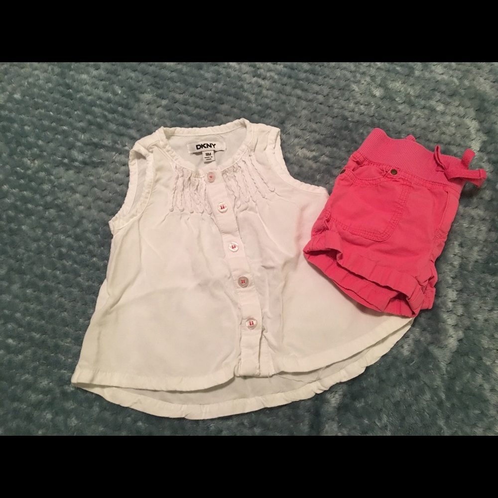 Toddler girl's DKNY blouse