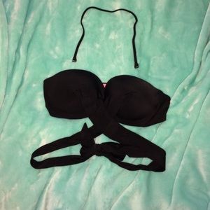 VS PINK Wrap Bandeau Bathing Suit Top
