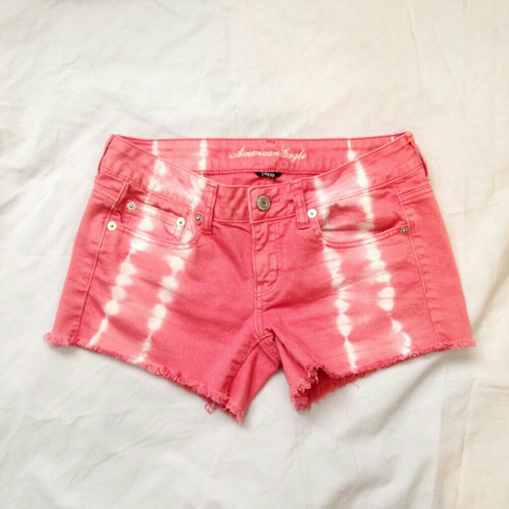 Pink American Eagle Outfitters Cutoff Shorts Sz 6