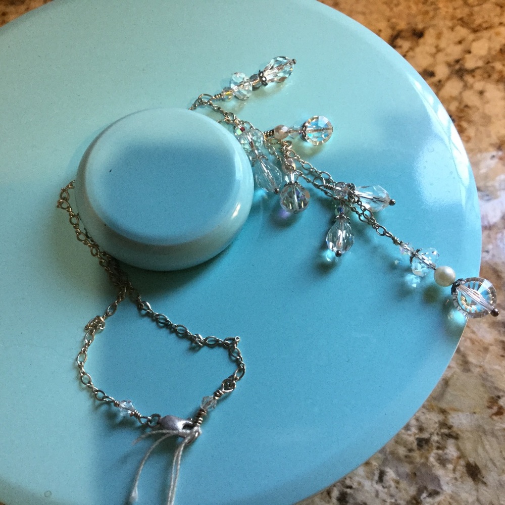 Handmade Crystal Necklace - Picture 3 of 4