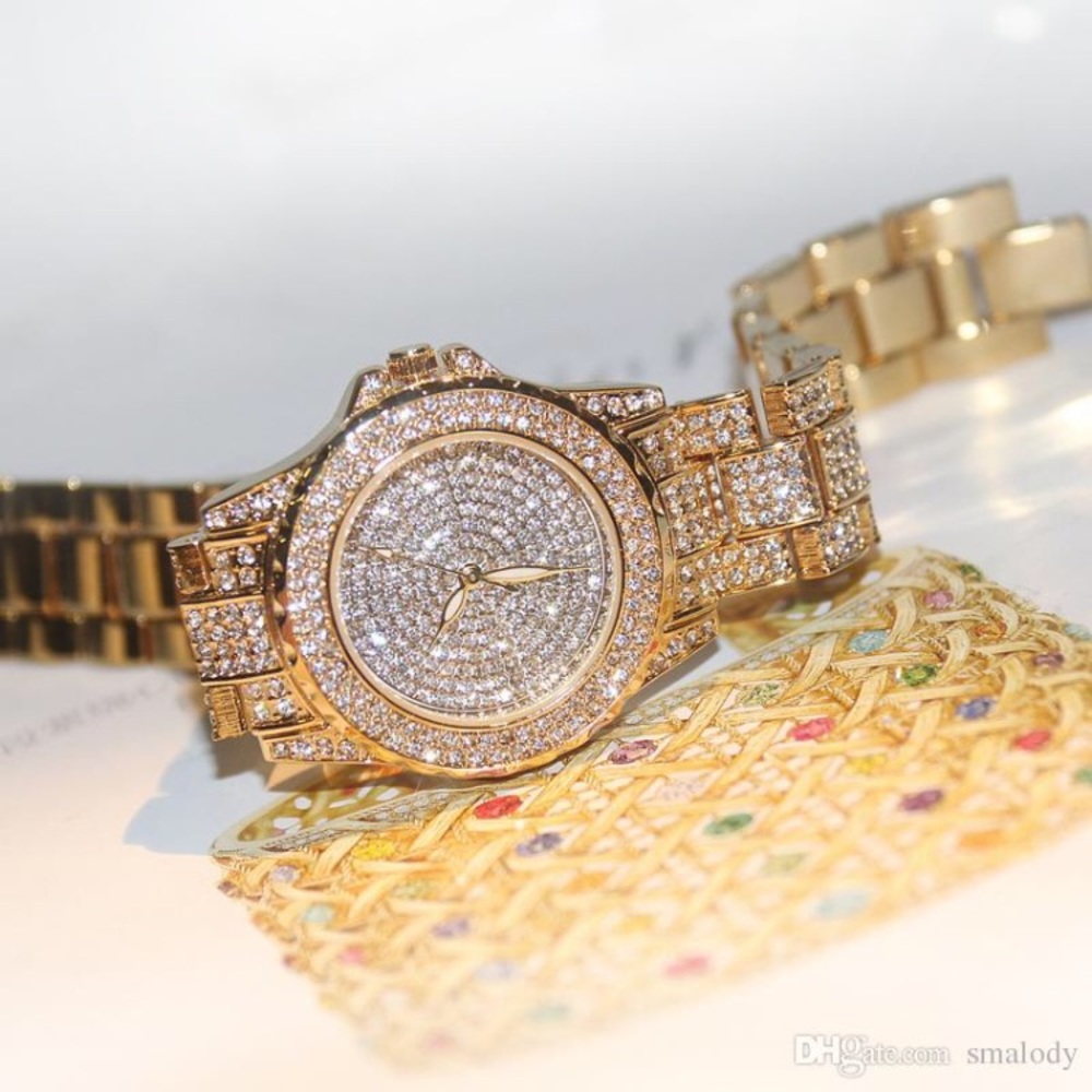 Swarovski Crystal Elements Wristwatch - Picture 3 of 8