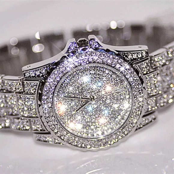 Swarovski Crystal Elements Wristwatch - Picture 7 of 8