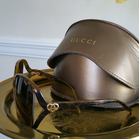 Authentic Gucci Sunglasses with case