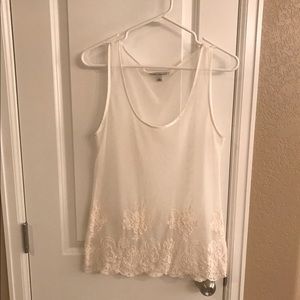 BEAUTIFUL lace Banana tank